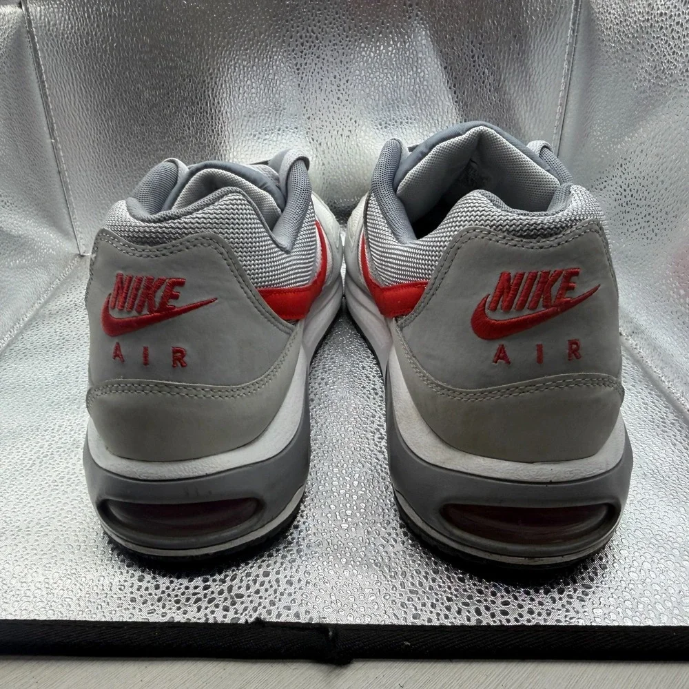 Size 14 Nike Air Max‎ Command White University Red Athletic Sneakers 629993-106